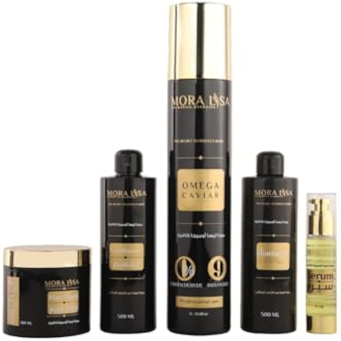 Omega Caviar Mora Lisa Hair 1 Liter (with Omega Caviar Set All Offer 5 Pieces) - Image 1